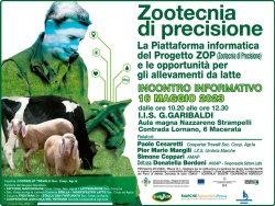 Zootecnia di Precisione – La piattaforma informatica del progetto ZOP e le opportunità per gli allevamenti da latte